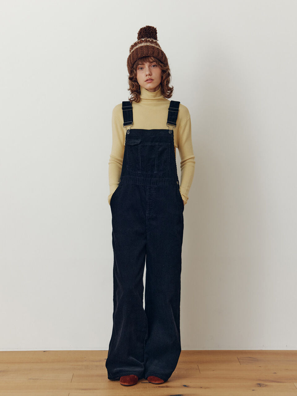 COSEGG COSEGG Jumpsuit Corduroy Wide Overall Pants