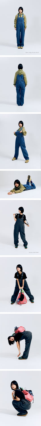 OUTDOOR PRODUCTS OUTDOOR PRODUCTS Denim Overalls Light Gray