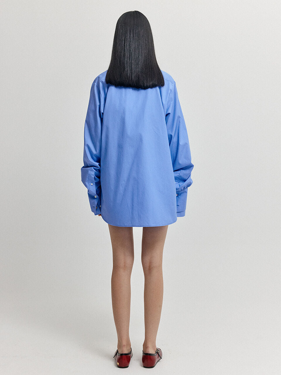EENK EENK Shirt with Skirt Belt - Blue