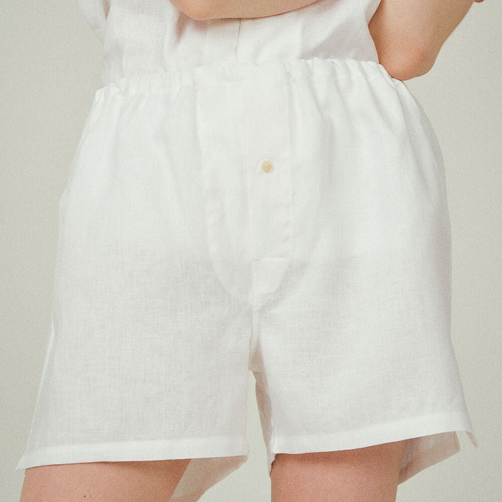 MONOPISPA MONOPISPA Readymade Trunk Linen White