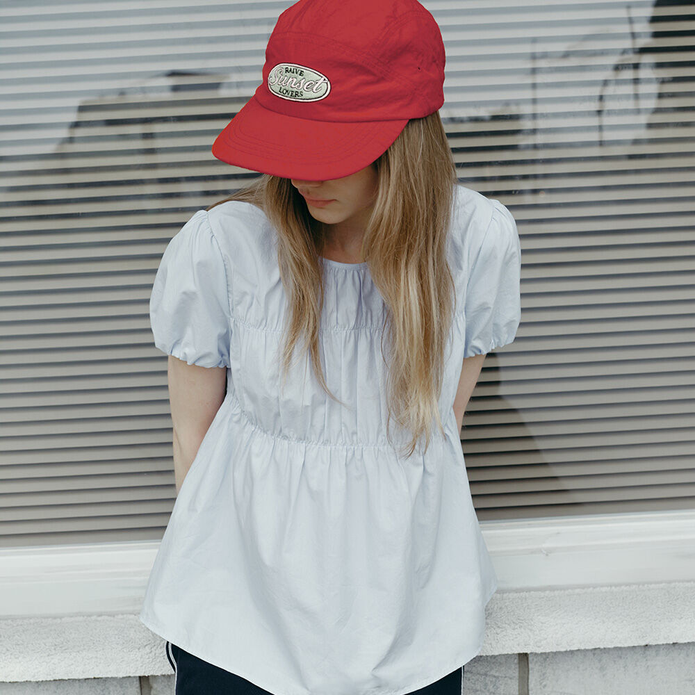 RAIVE Banding Volume Blouse VW6MB516_2color