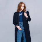 YCH DOUBLE LAYERED JEANS BLUE (W23DB709BL)