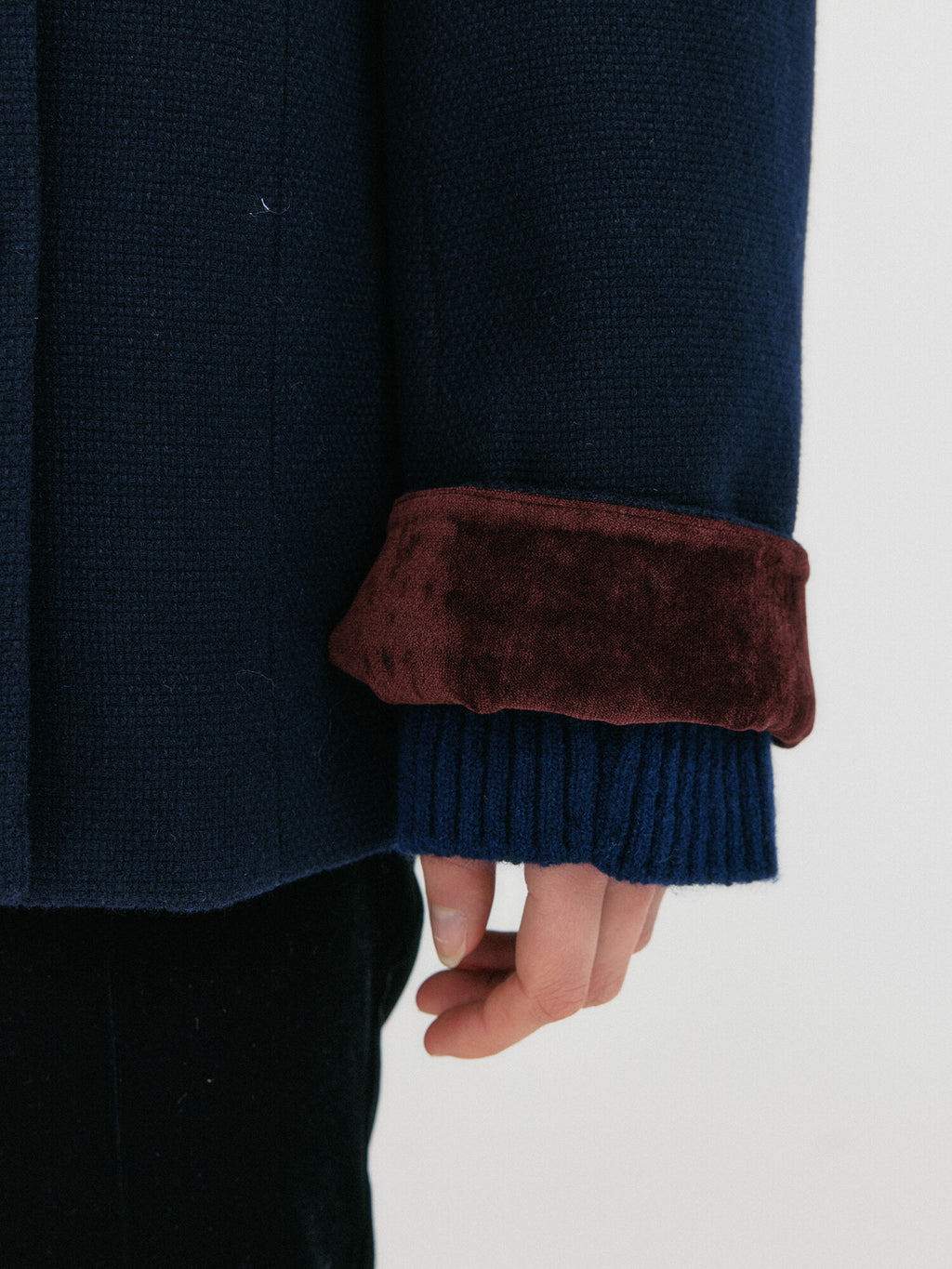 EENK ZEL Double-Breasted Blazer - Navy