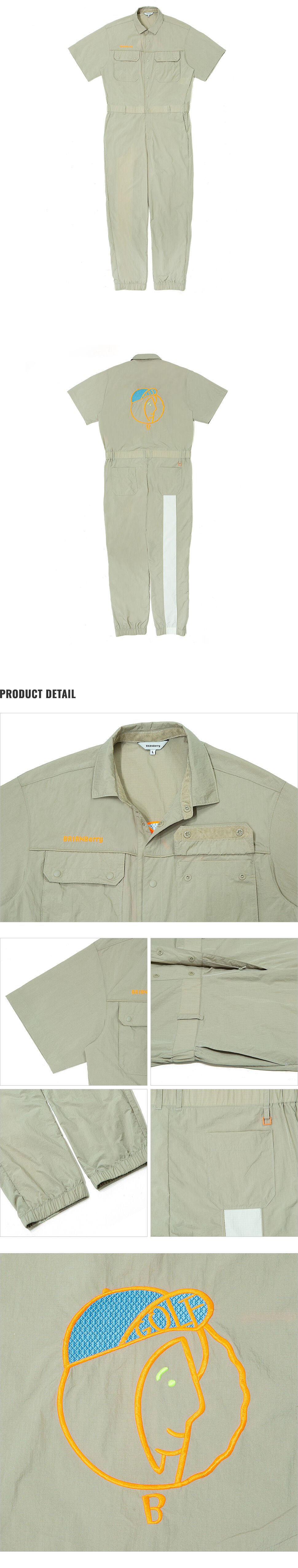 BRIAN Berry BRIAN Berry Jumpsuit L/Beige