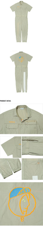 BRIAN Berry BRIAN Berry Jumpsuit L/Beige