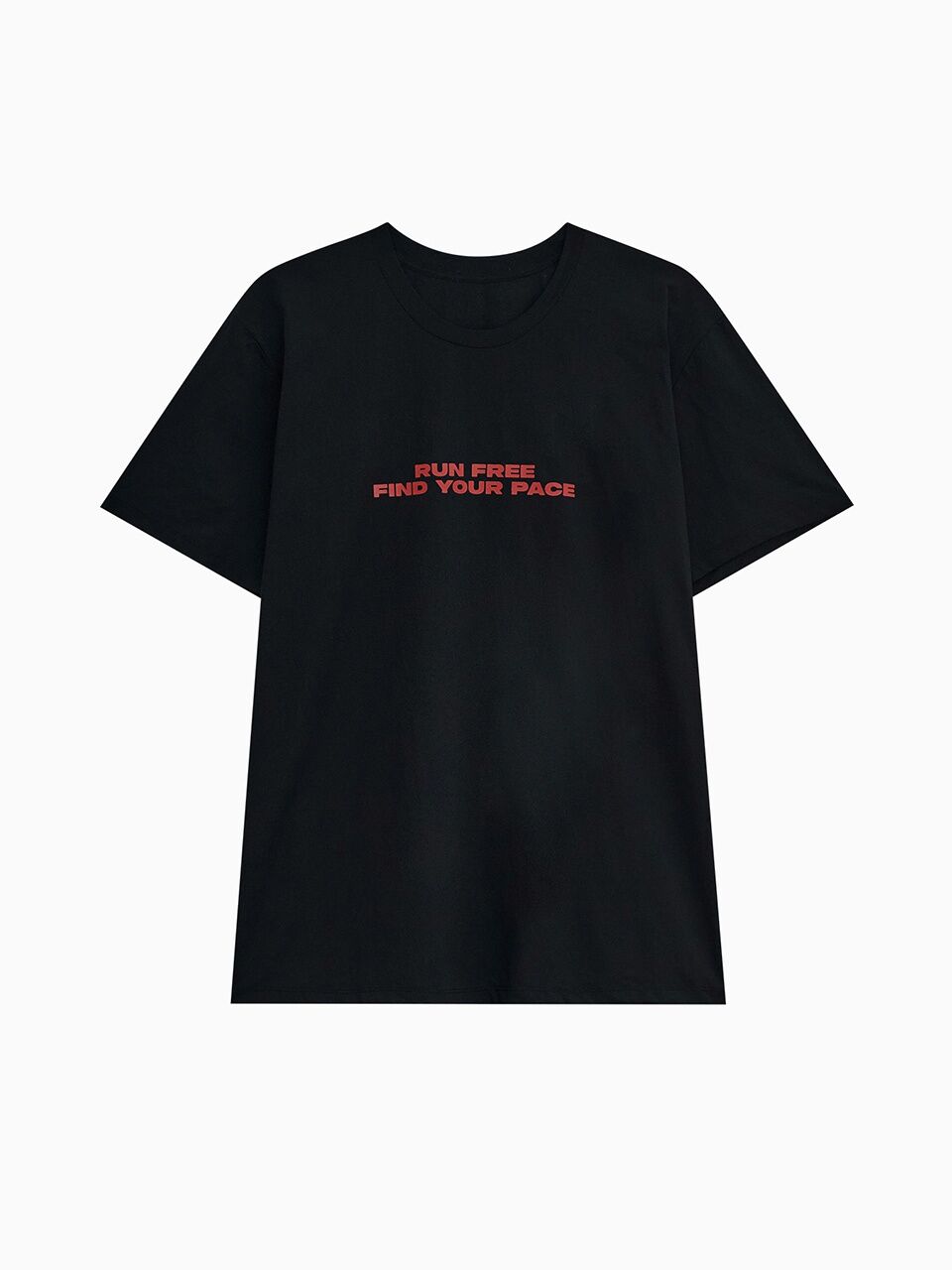 MENASOO VENODE Runfree Tshirts_Black (Over Fit)