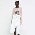 YCH WOMEN'S AGES LONG-SLEEVED T-SHIRT PINK (R25TS11151PK)