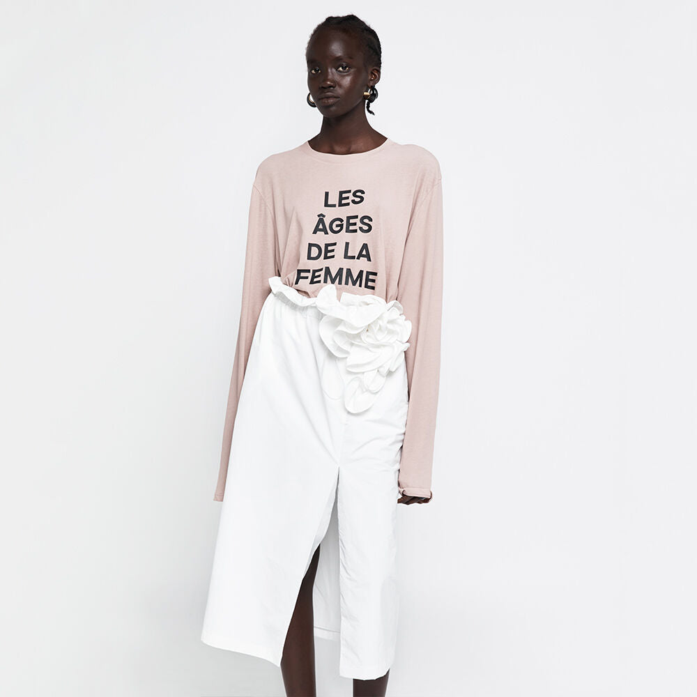 YCH WOMEN'S AGES LONG-SLEEVED T-SHIRT PINK (R25TS11151PK)