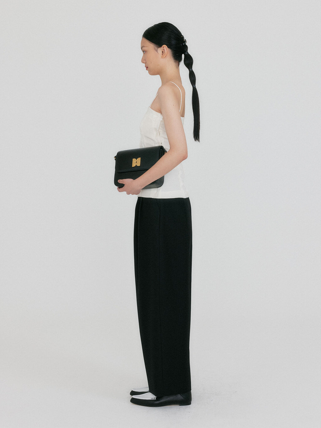 EENK ZENNY Fitted Sleeveless Top - Ivory