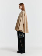EENK YILLY Transformable Shirred Back Jacket - Beige