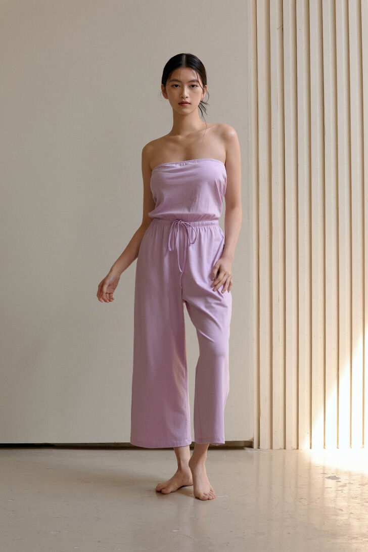 DHYANI DHYANI Jumpsuit Violet bouquet