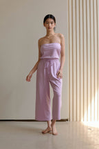 DHYANI DHYANI Jumpsuit Violet bouquet
