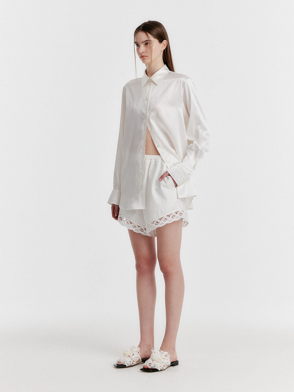 EENK YIRINA Relaxed-fit Shirt - White
