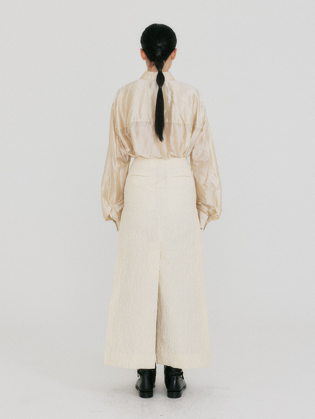 EENK ZOA Straight Skirt - Cream