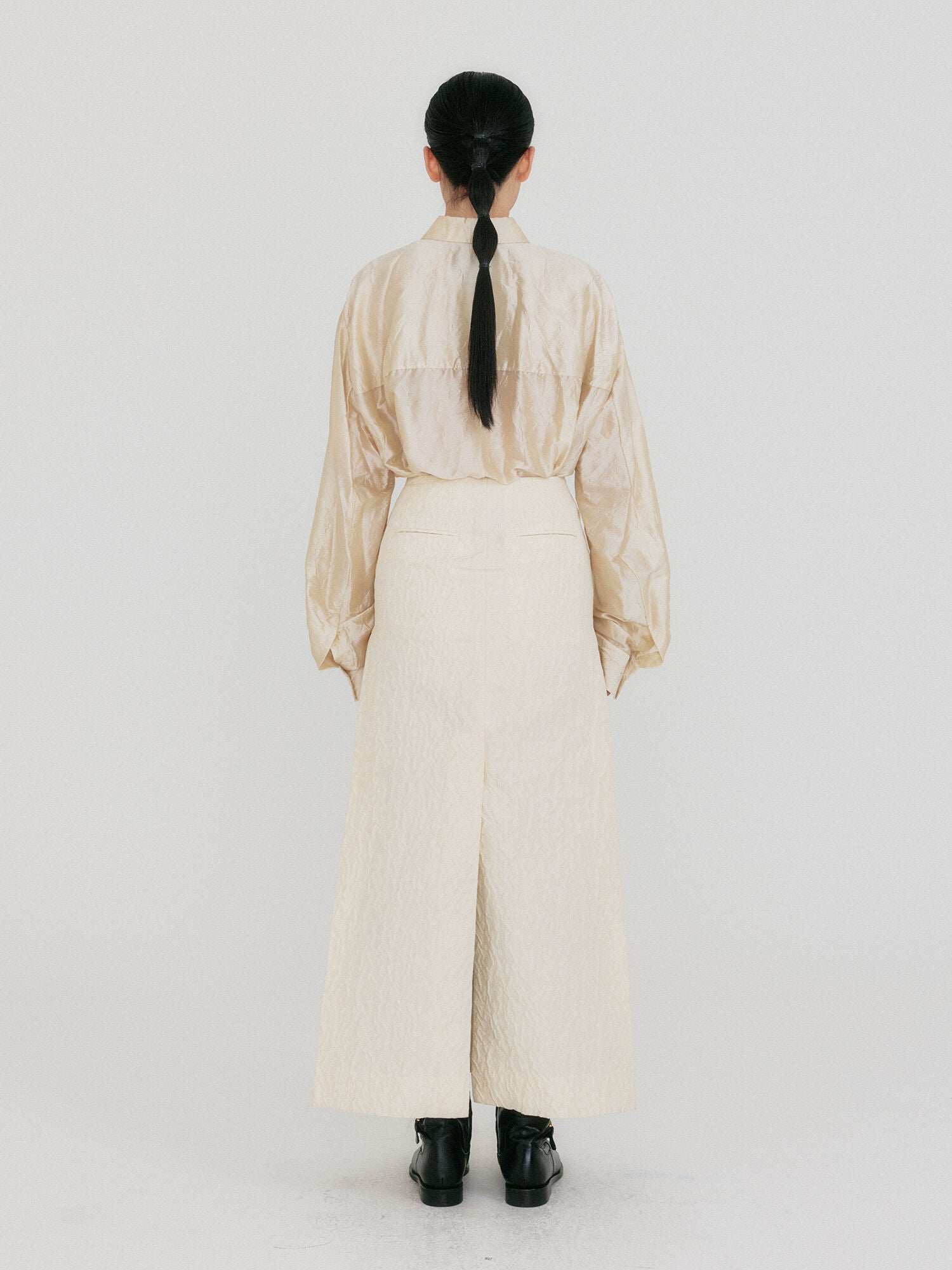 EENK ZOA Straight Skirt - Cream