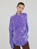 EENK ZANN Button-Back Top - Purple