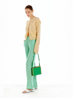 EENK EENK UKEE Logo Jacquard Knit Cardigan - Light Yellow