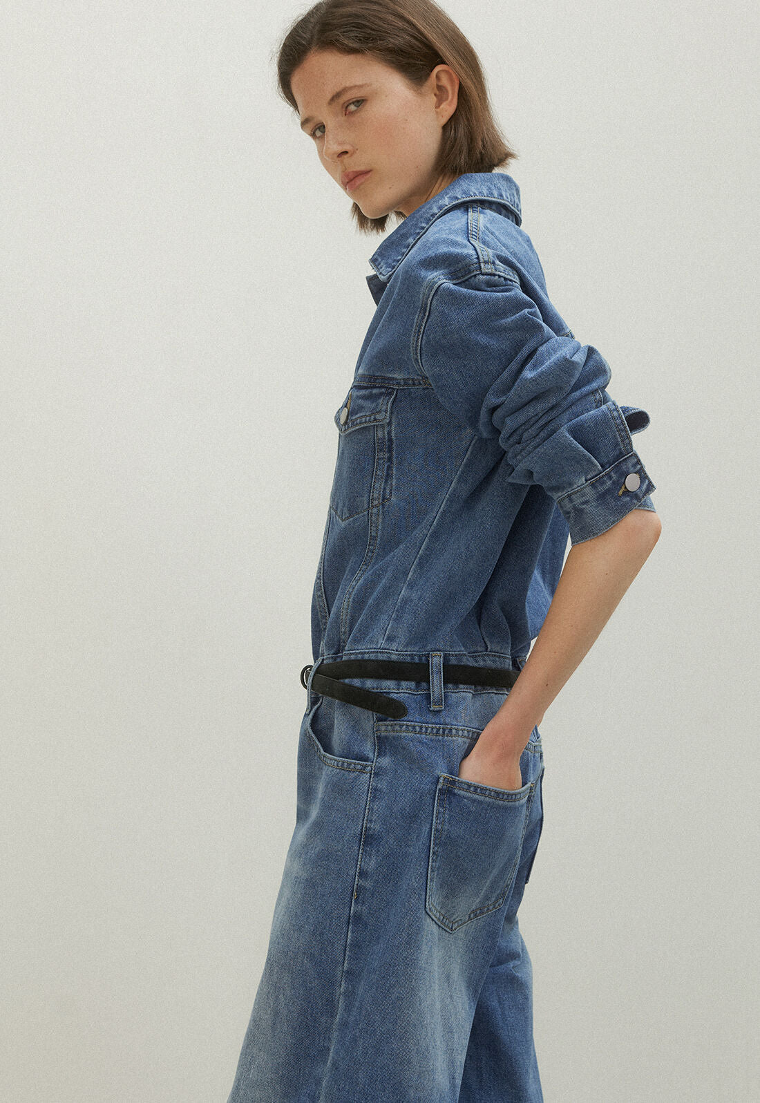 ATELIER NAIN ATELIER NAIN Denim Overall Jumpsuit