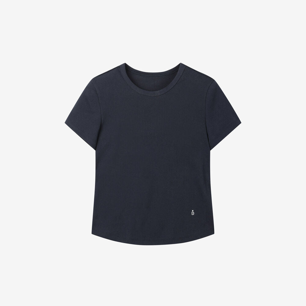 DEWL [Dueling][1st] Embroidered point classic t-shirt NY_D262MSM113