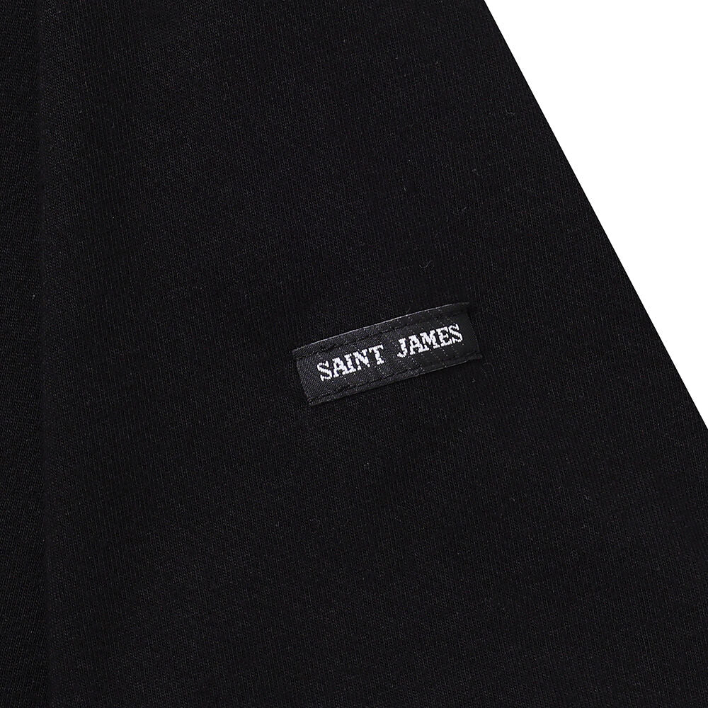 SAINT JAMES Piriac solid boat neck short sleeve t-shirt (016) ASJU2512207-016