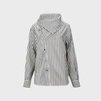 YCH SCARF BLOUSE GREY (W23BL305GY)