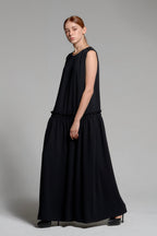 SOMETHING GOOD SHIRRING JUMP SUIT