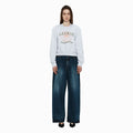 YCH LOW CLUTCH JEAN BLUE (W24DB8091BL)