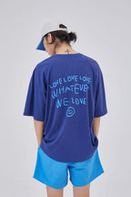 OOOWL T SHIRT WE LOVE NAVY