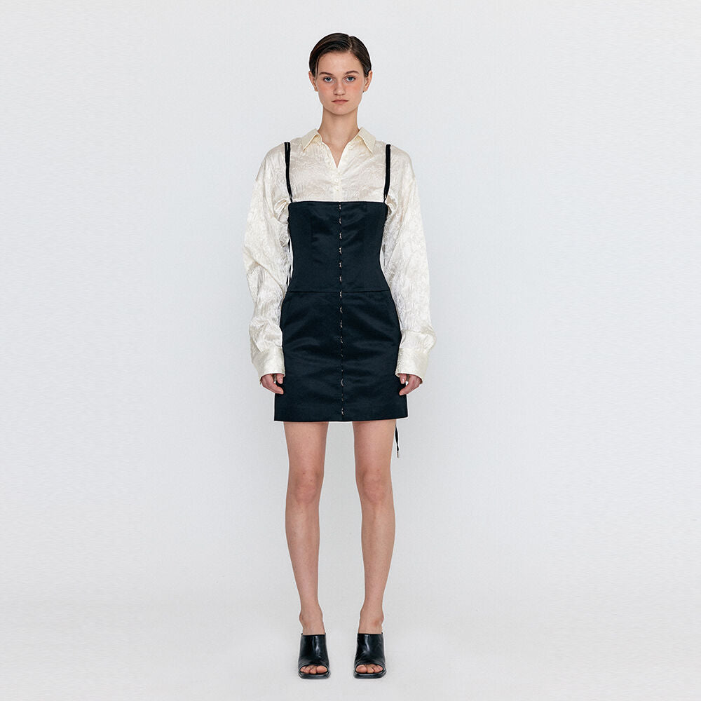 EENK EENK Bustier Mini Dress - Black