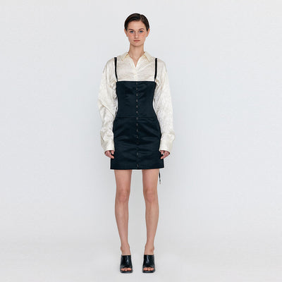 EENK Bustier Mini Dress - Black