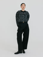 EENK ZOVAN Tapered Pocket Pants - Black