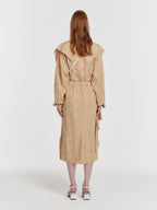 EENK YIVONA Scarfed Shirt - Beige