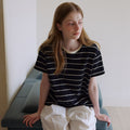 KNOWN BETTER [2nd] Label border T-shirt [KNSS08TS03]_Black