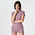 HDEX HDEX Jumpsuit Women's Support Piping Short Sleeve