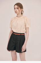 L'AUTRE DE MIN [Add color] Lautre Jane Puff Butter Blouse