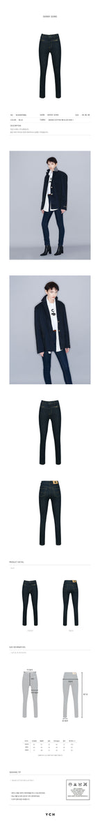 YCH SKINNY JEANS BLUE (W23DB708BL)