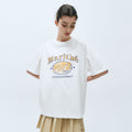 MARITHÉ+FRANҪOIS GIRBAUD W OVERSIZED ELLIPSE GRAPHIC TEE white