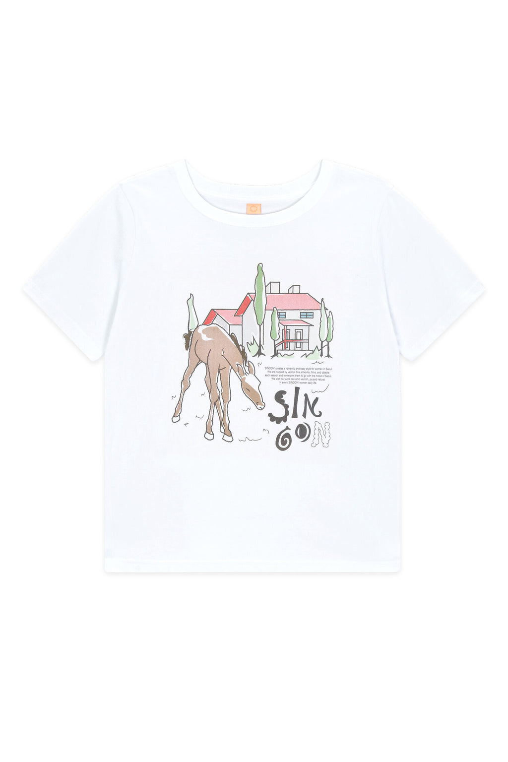 SINOON Daily Farm T-Shirt (White)