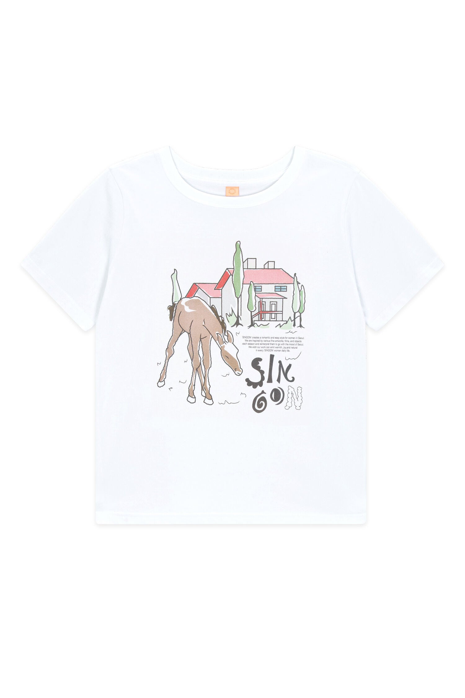SINOON Daily Farm T-Shirt (White)