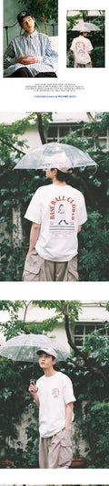 CONICHIWA BONJOUR SPORTING T(BASEBALL/WHITE)