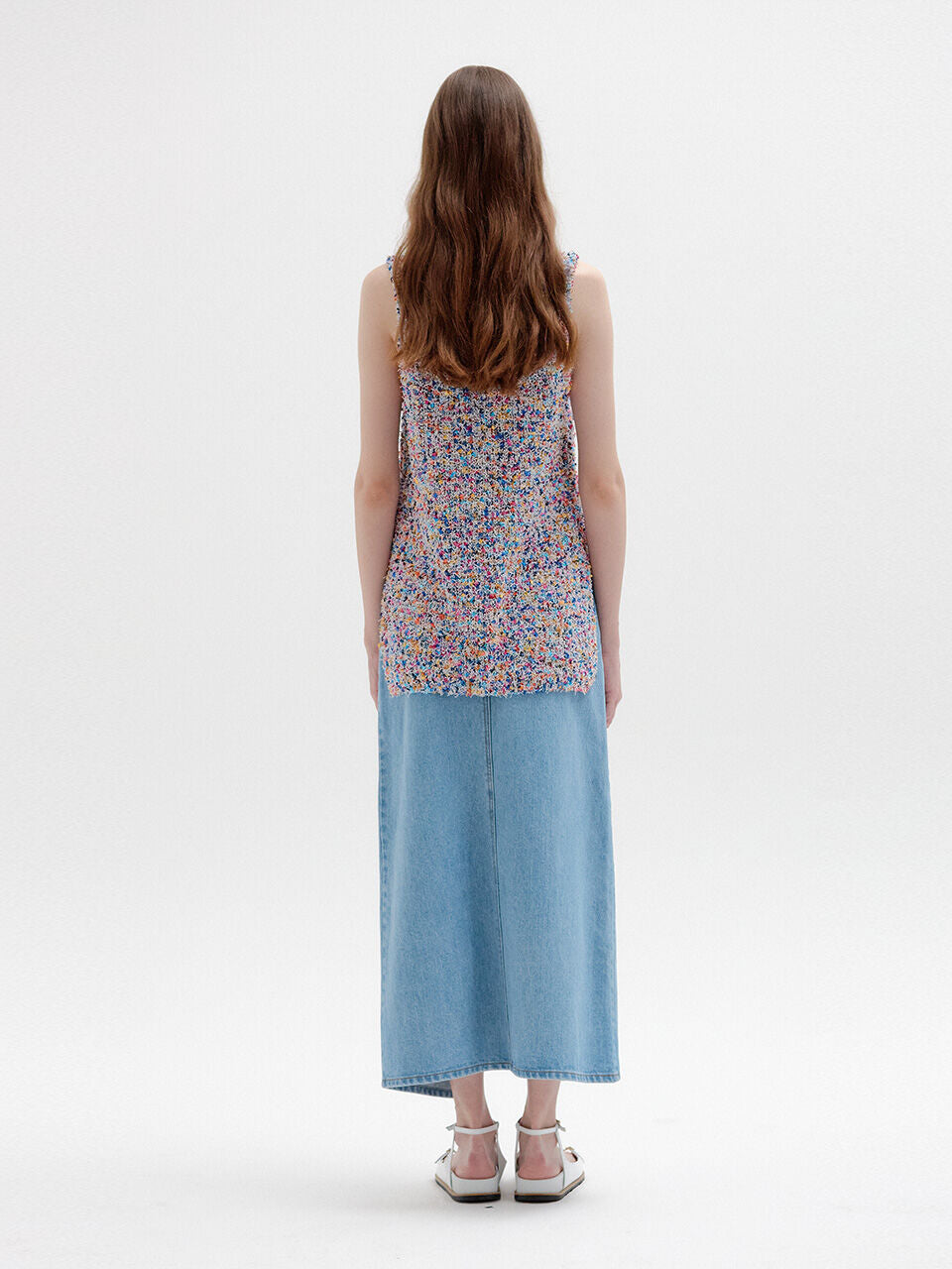 EENK EENK SKY Sleeveless Knit Top - Purple Multi