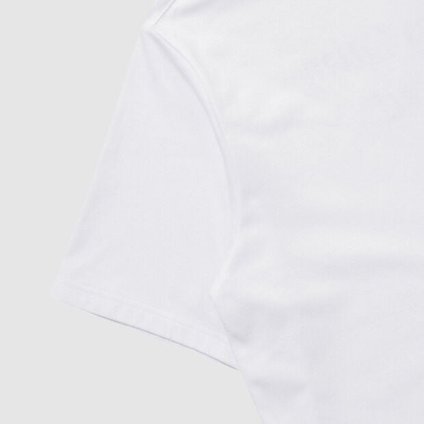 UMBRO Ice Cotton Duralon Cooling Chillout Short Sleeve T-Shirt White (UQ221CRS65)