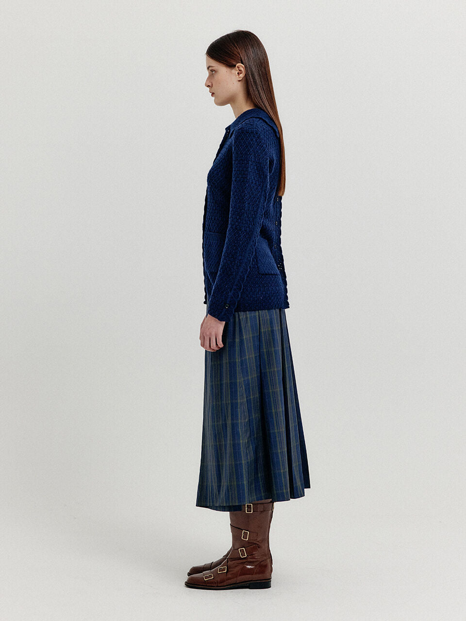 EENK XELTS Pocket Knit Shirt - Navy