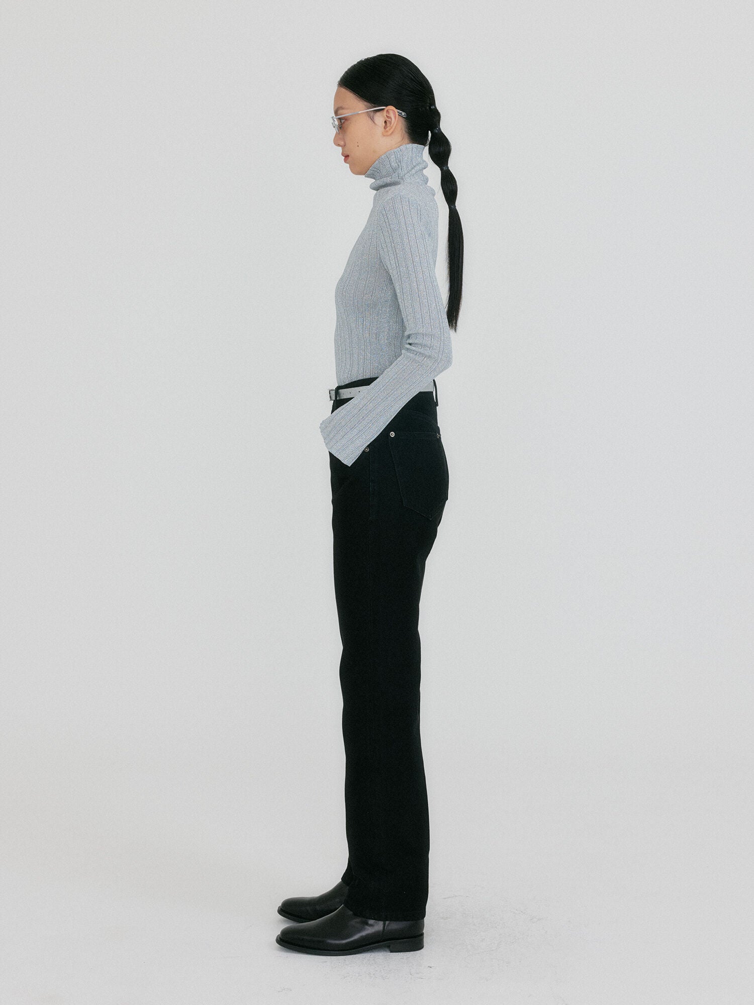 EENK ZISSY Classic Denim Pants - Black