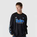 UMBRO One point mesh long sleeve t-shirt black (UQ321CRL71)