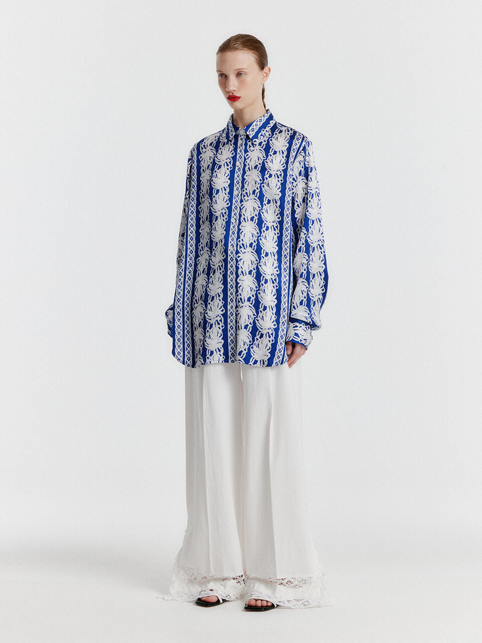 EENK YIRINA Relaxed-fit Shirt - Blue