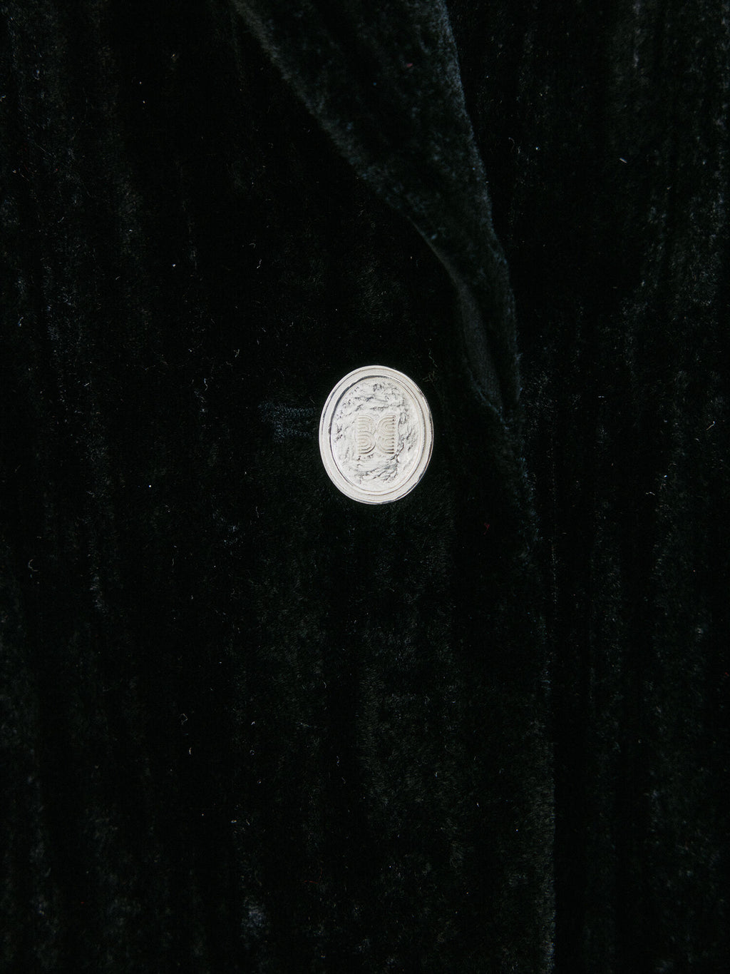 EENK ZOVIET Shawl Collar Single-Button Jacket - Black