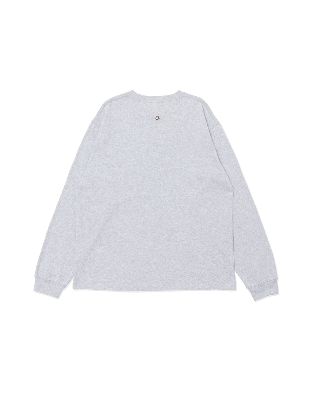 HELLO SUNRISE Sun Stamp L/S Tee_Gray