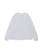 HELLO SUNRISE Sun Stamp L/S Tee_Gray