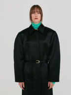 EENK ZENOA Oversized Coat - Black
